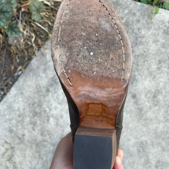 rag & bone Newbury ankle boots, size 36.5 - Picture 8 of 9